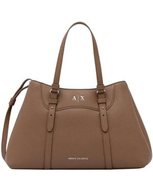 ARMANI EXCHANGE Tassen ,Bruin ,Leer Schoudertas