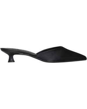 Silvian Heach Heeled Mules - Negro