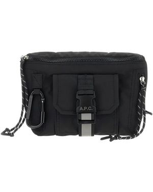 A.P.C. Bum Bags - Black