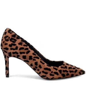 Sangiorgio Schoenen ,Bruin ,Leer Leopard Brandy