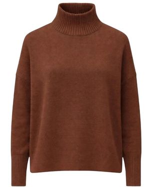 2-Biz Turtlenecks - Brown