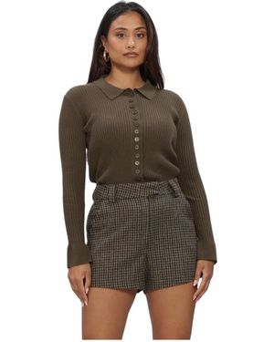 Suncoo Tops ,Groen ,Garda Sweater - Bruin