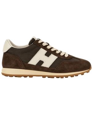 Hogan Schoenen ,Bruin ,H727 Sneaker