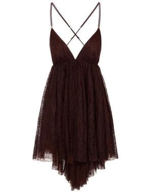 Elisabetta Franchi Party Dresses - Brown