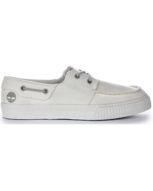 Timberland Boat Shoes - White