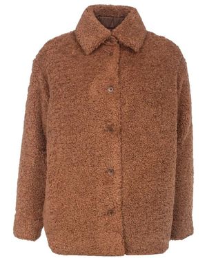 Aspesi Faux Fur & Shearling Jackets - Marron