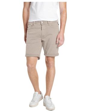 Replay Bermuda Tapered Fit Rbj.981 - Grau