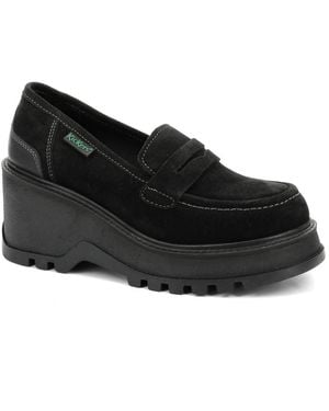 Kickers Wedges - Negro