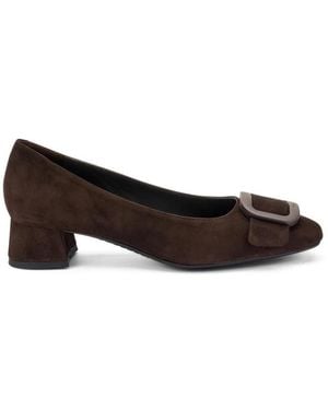 Frau Court Shoes - Brown