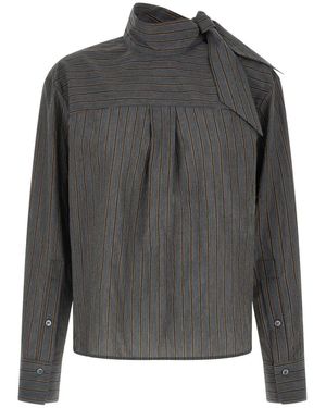 Tela Zafrina Canvas Blouse - Grijs