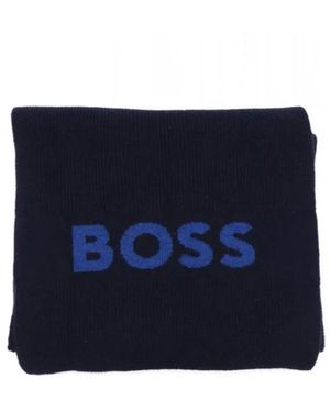 HUGO Winter Scarves - Blu