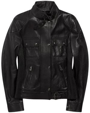 Belstaff Leather Jackets - Negro