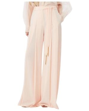 Max Mara Wide Broeken - Roze