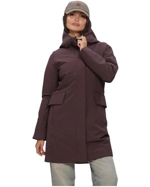 Elvine Jassen ,Paars ,Polyester Sophie Jacket - Bruin