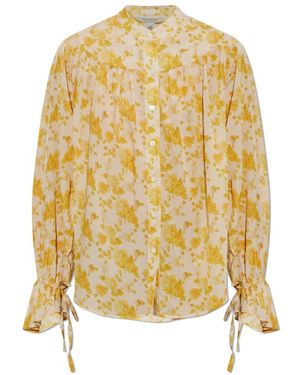 AllSaints Overhemden ,Geel ,Katoen Kara Shirt