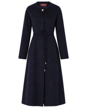 Max Mara Fiacre Coat - Blauw