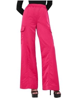 Pinko Pocoyo Wijde Broek - Roze