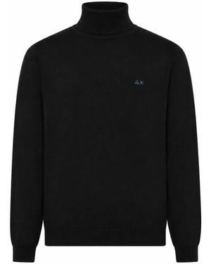 Sun 68 Rollkragenpullover - Schwarz