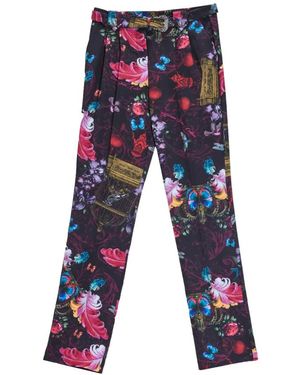 Versace Jeans Couture Straight Trousers - Blue