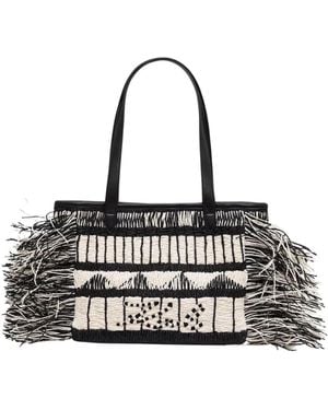 KARL LAGERFELD Tote Bags - Nero