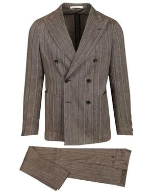 Tagliatore Double Breasted Suits - Gris
