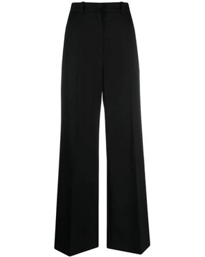 Lanvin Wide Trousers - Zwart