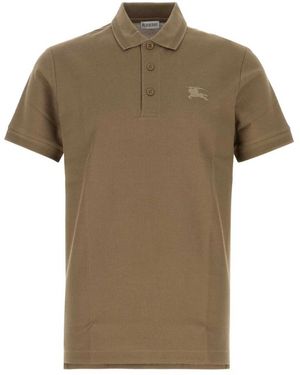 Burberry Polo Shirts - Verde