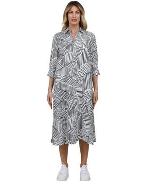 ROSSO35 Midi Dresses - Gray