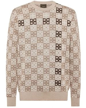 Billionaire Truien & Vesten ,Round-Neck Truien - Wit