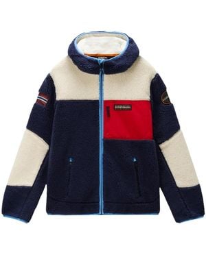 Napapijri Zip-Throughs - Bleu