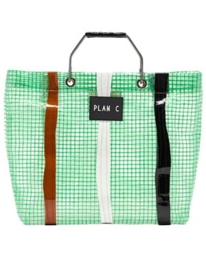 Plan C Tote Bags - Green