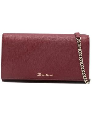 Santoni Crossbody Bag - Rood