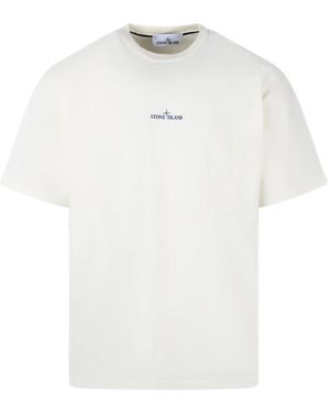 Stone Island T-Shirts - Bianco