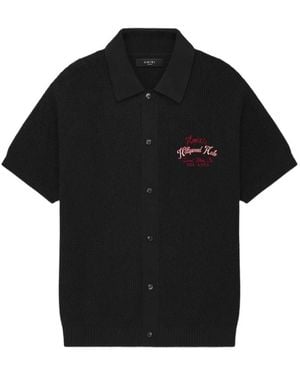 Amiri Short Sleeve Shirts - Nero