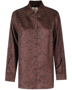 Alysi Overhemden ,Bruin ,Shirts
