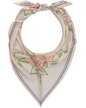 Becksöndergaard Accessoires ,Efloria Triangle Taby Sjaal - Metallic