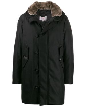 Peuterey Jassen ,Zwart ,Katoen Kasa Sl 00 Fur Parka