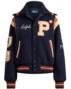 Ralph Lauren Bomber Jackets - Blue