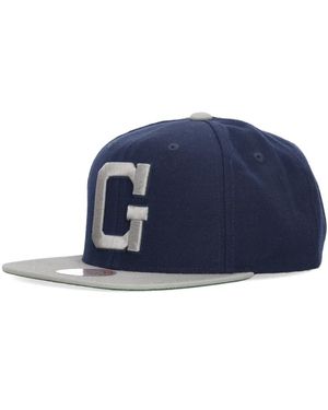 Mitchell & Ness Georgetown Hoyas Snapback Kappe - Blau