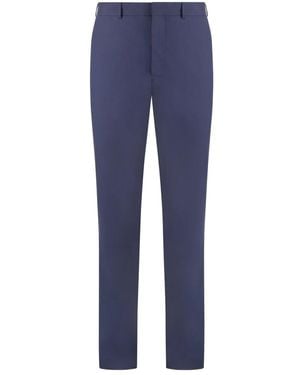 Prada Slim-Fit Trousers - Blue