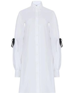 Nina Ricci Shirt Dresses - Blanc