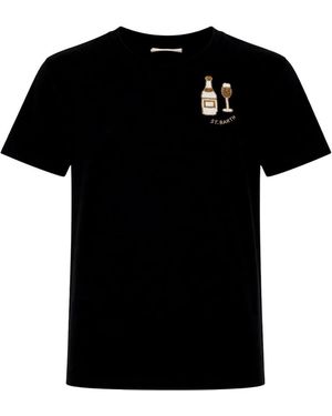 MC2 Saint Barth T-Shirts - Black