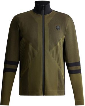 Fusalp Hoodies & Sweatvesten ,Groen ,Liveo Vest