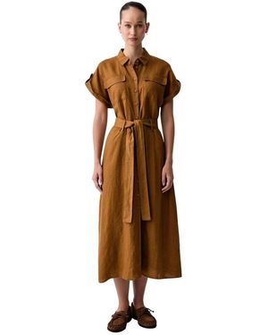 Benetton Shirt Dresses - Marron