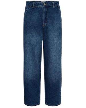 Part Two Straight Jeans - Azul