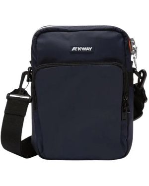 K-Way Messenger Bags - Blauw