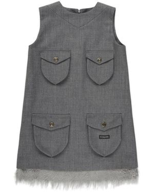 Philippe Model Short Dresses - Gris