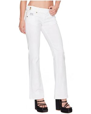 Versace Jeans Couture Boot-Cut Jeans - Blanc