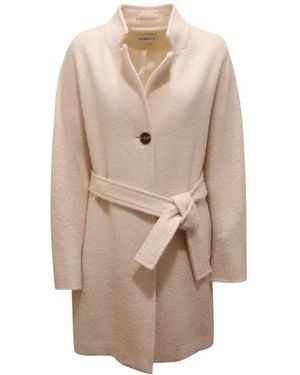 Marella Belted Coats - Neutro