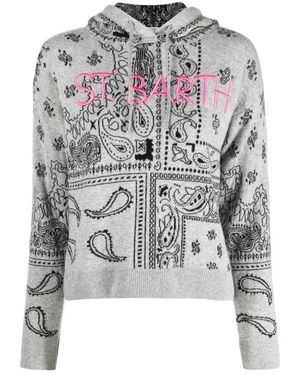 MC2 Saint Barth Round-Neck Knitwear - Gris